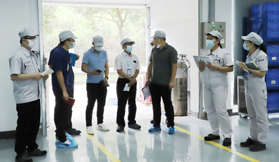华亿首页(中国)网页版开展国庆节前安全环境检查